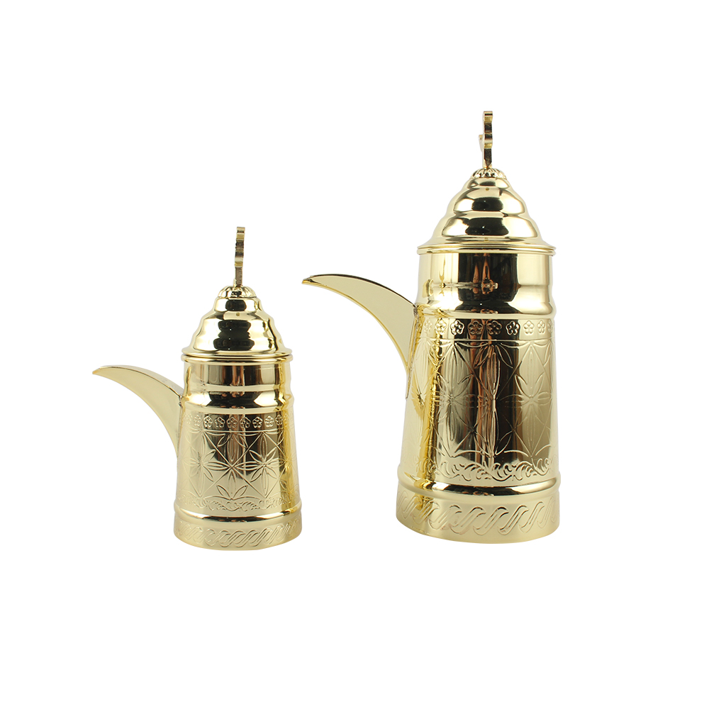 Luxury Arabic Turkish Style Sand Casted Embossed Coffee Pot, Unique Tea Pot & Coffee Pot — product information