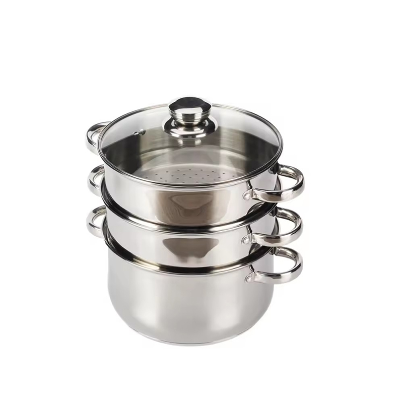 3 Tier Stainless Steel Steamer — 3