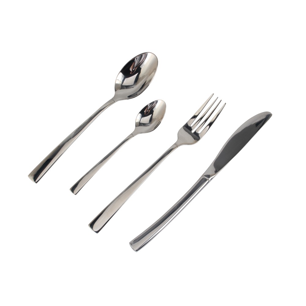 Stainless Steel Flatware Set, Dishwasher Safe (65) — 9
