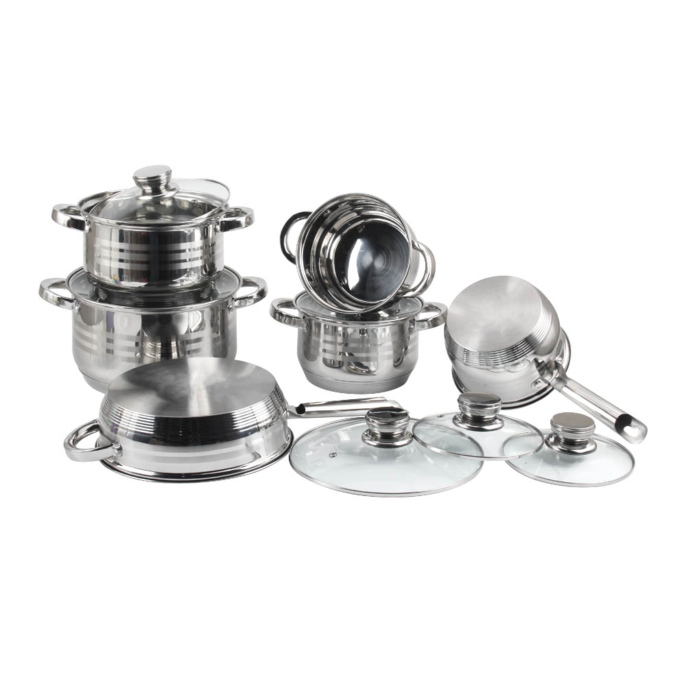 Induction & Multi-Stove Compatible Cookware Set — 4