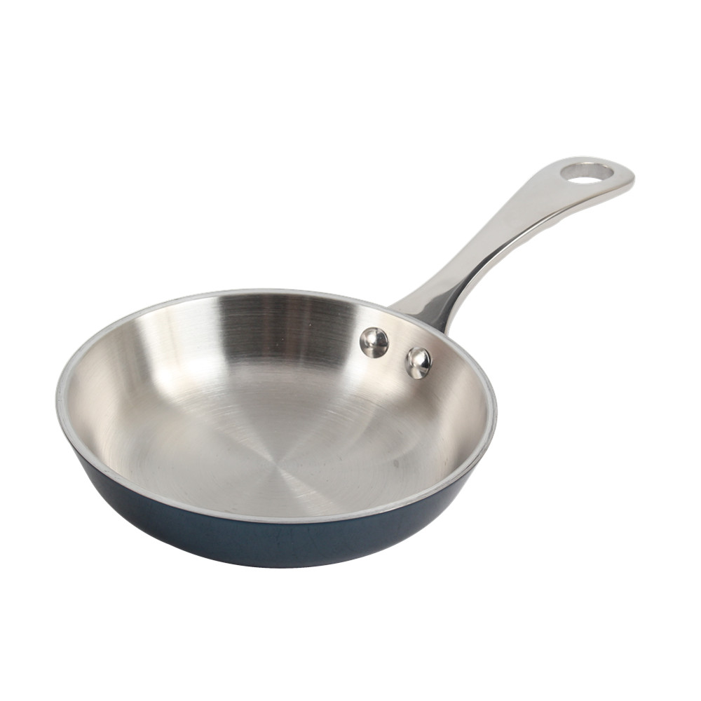 Stainless Steel Tri-Ply Mini Frying Pan — 4