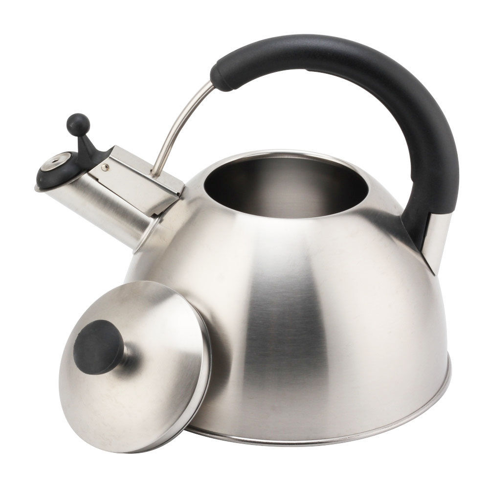 Modern S/S Whistling Kettle for Kitchen Silver — 5