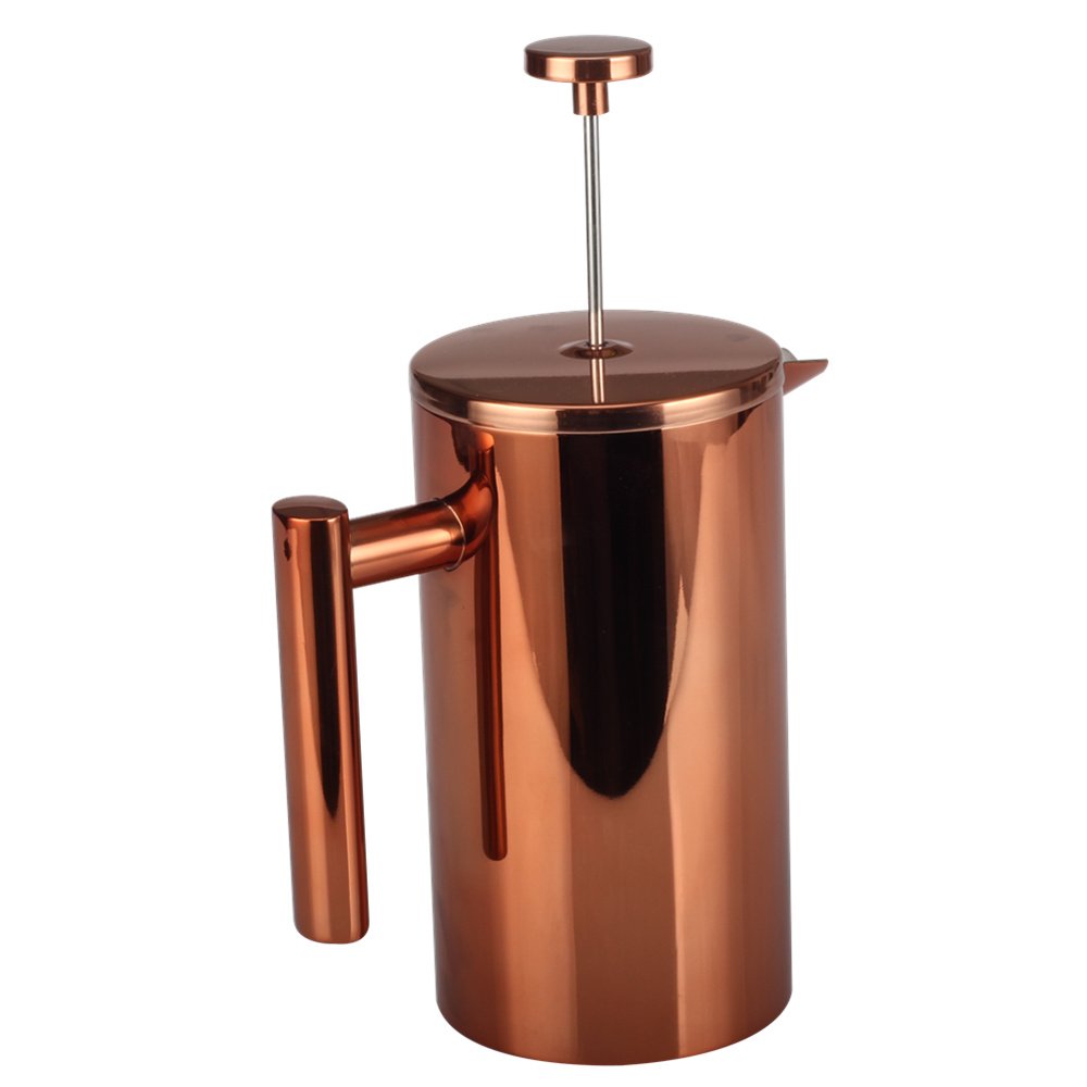Copper Stainless Steel Double Wall Coffee Maker — 4