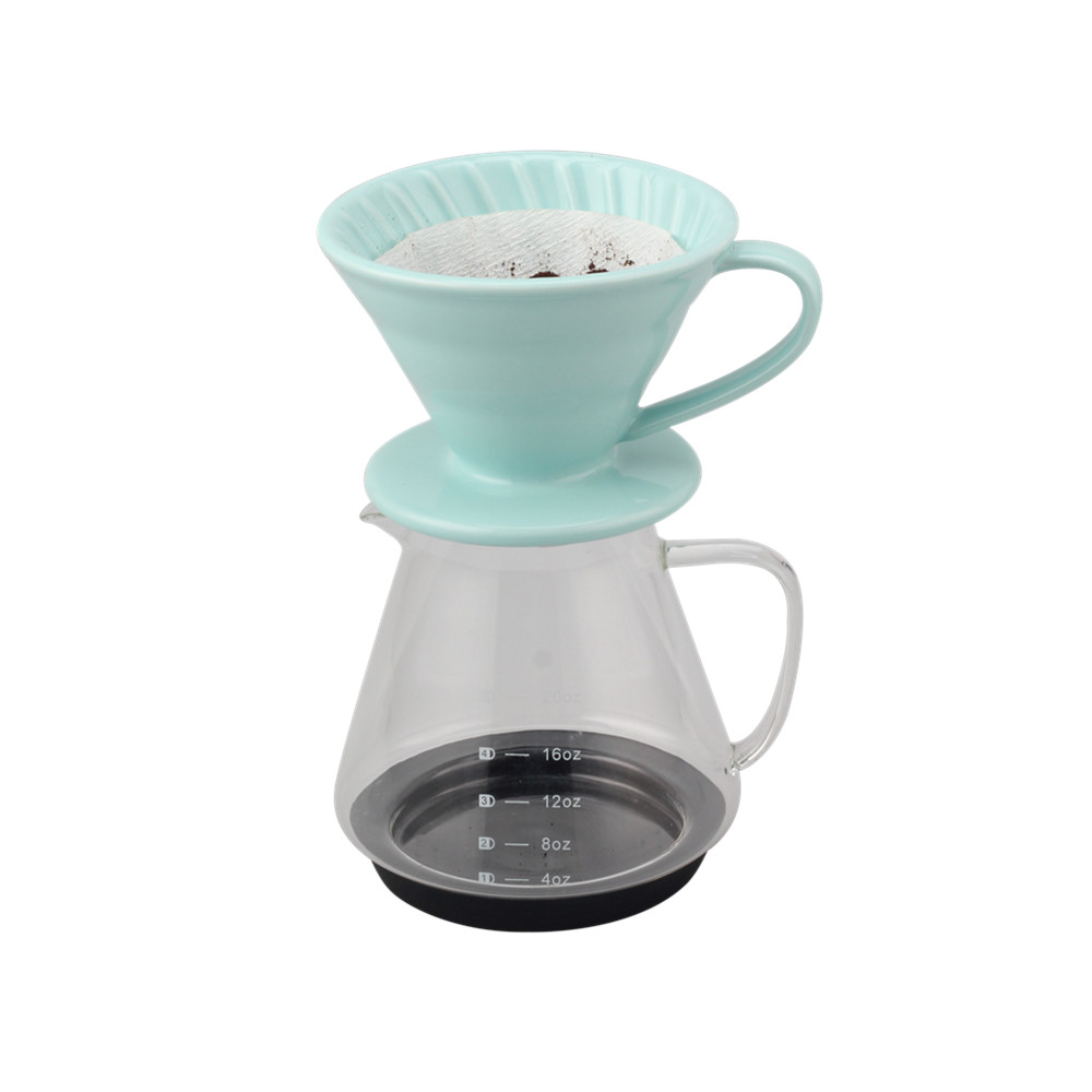 Ceramic Pour Over Coffee Dripper — product information