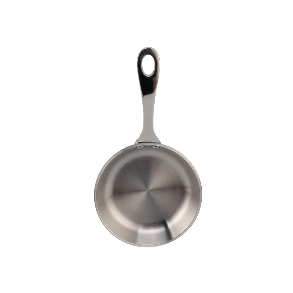 Silver Triply Mini Stainless Steel Frying Pan — 2