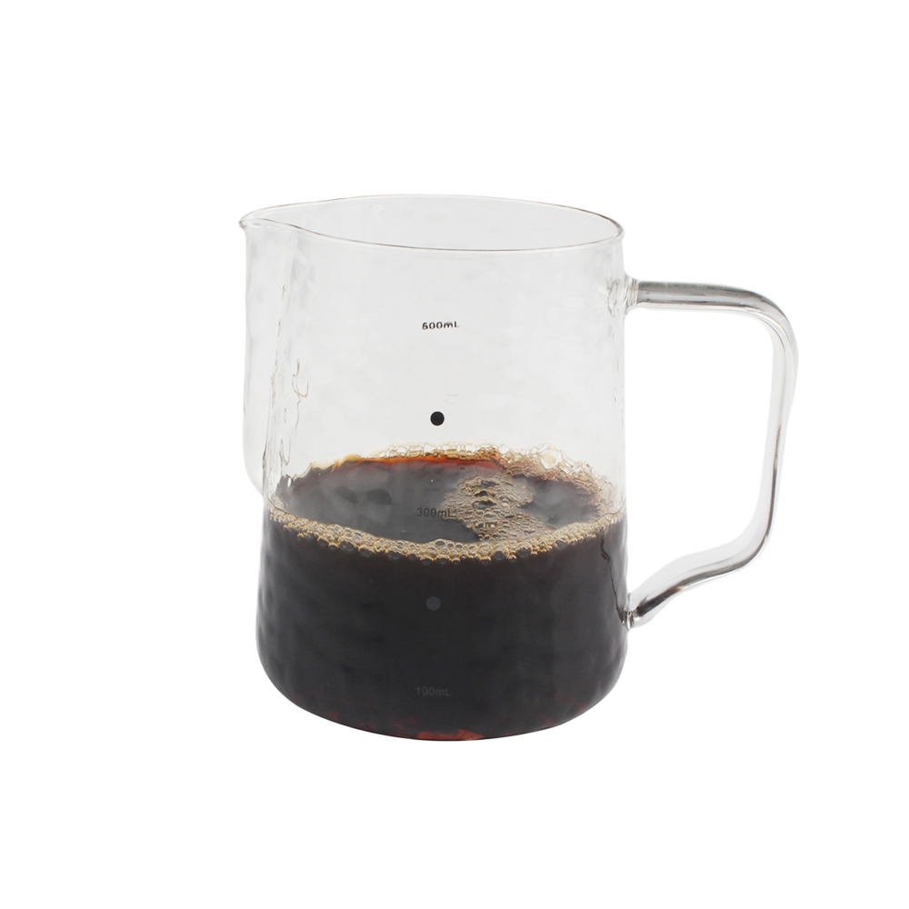 Espresso Accessories Clear Glass Coffee Milk Cup — product information