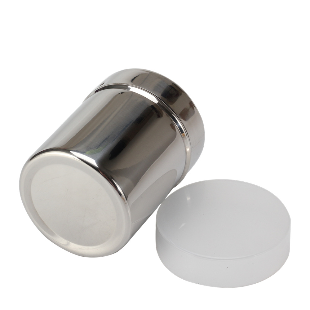 Stainless Steel Powder Shaker Mesh Chocolate Shaker Flour Coffee Sifter Jars — 3
