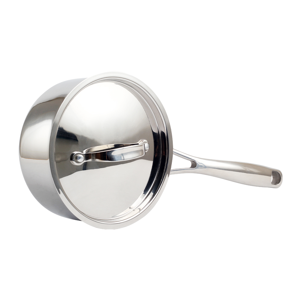 Stainless Steel Sauce Pan With Lid — 3