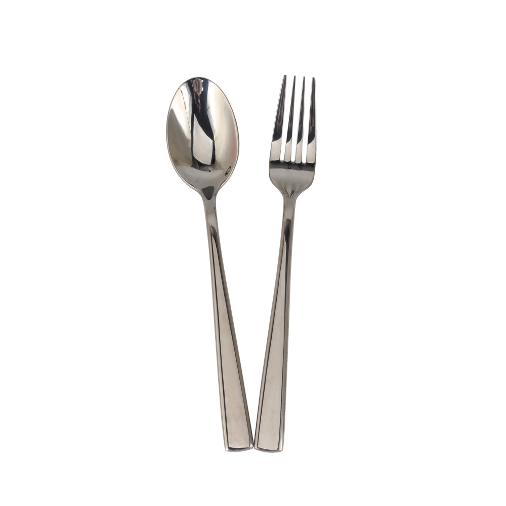 2pcs Stainless Steel Flatware Set — 8