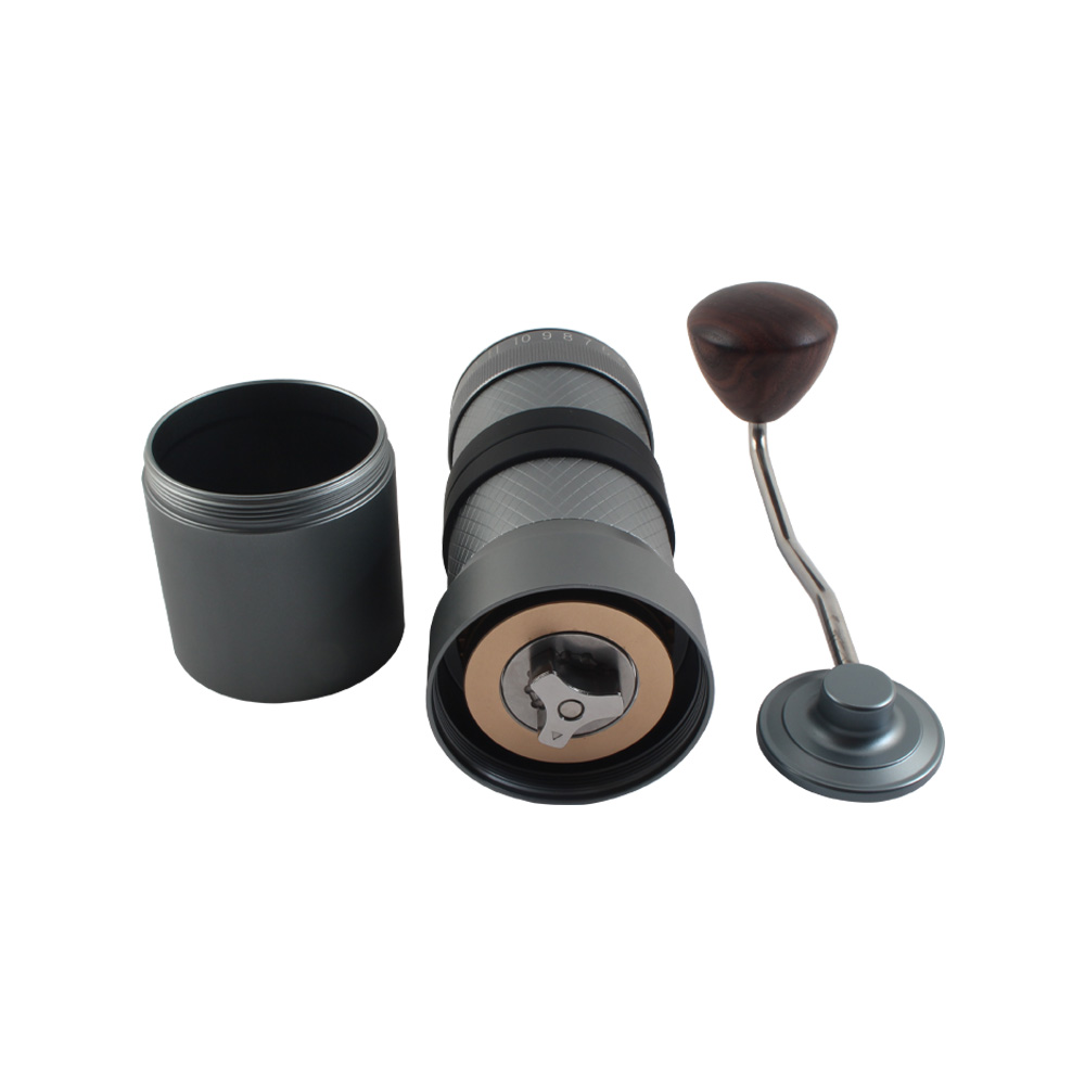 Adjustable Settings Manual Coffee Grinder for French Espresso Moka, Manual Burr Coffee Grinder — 3