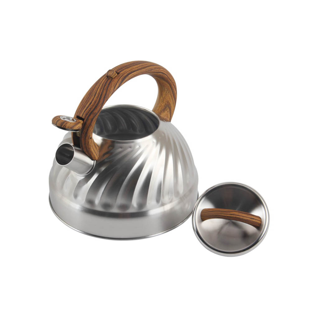 Tea Kettle With Wooden Handle — product information