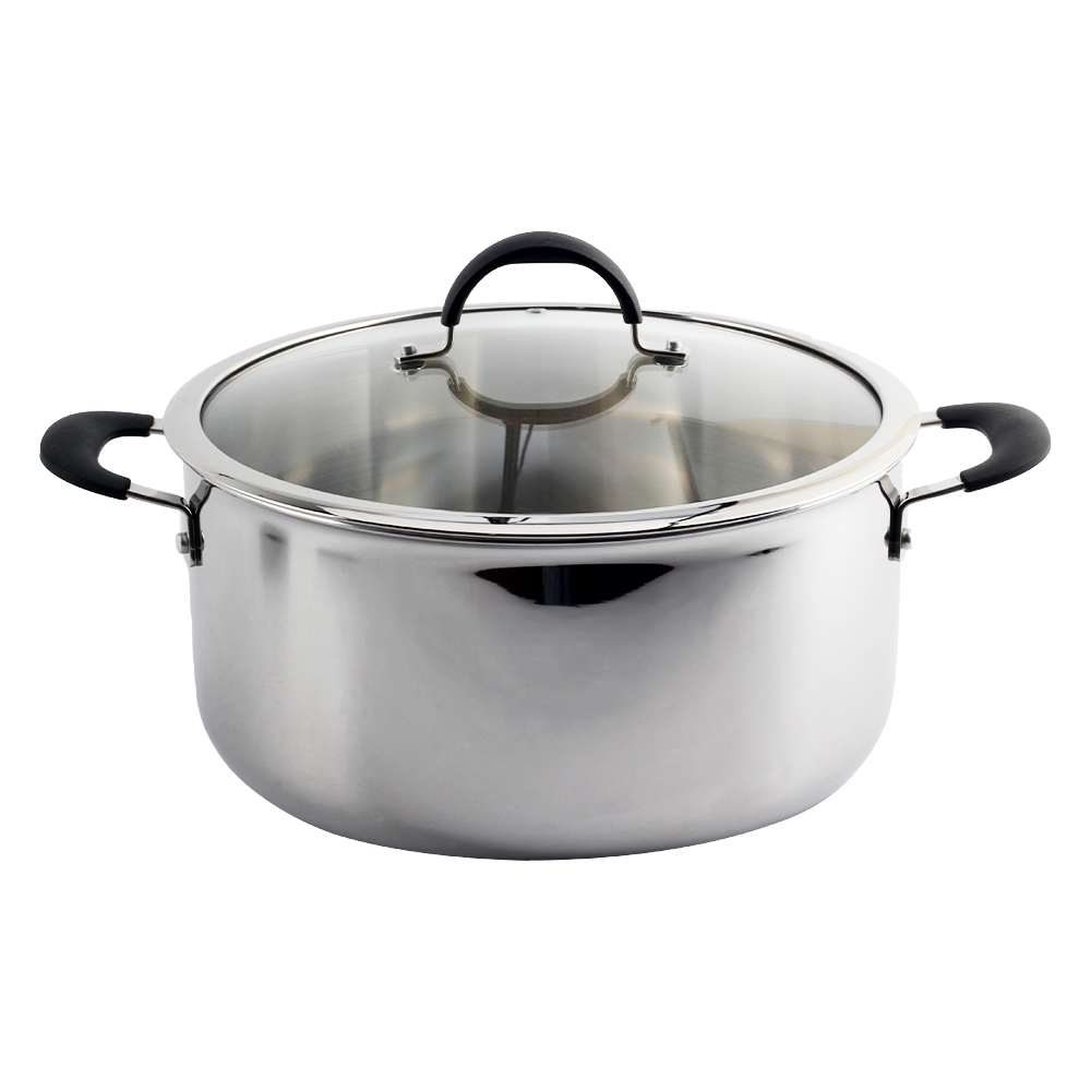 3 Ply Whole Clad Stainless Steel Stock Pot