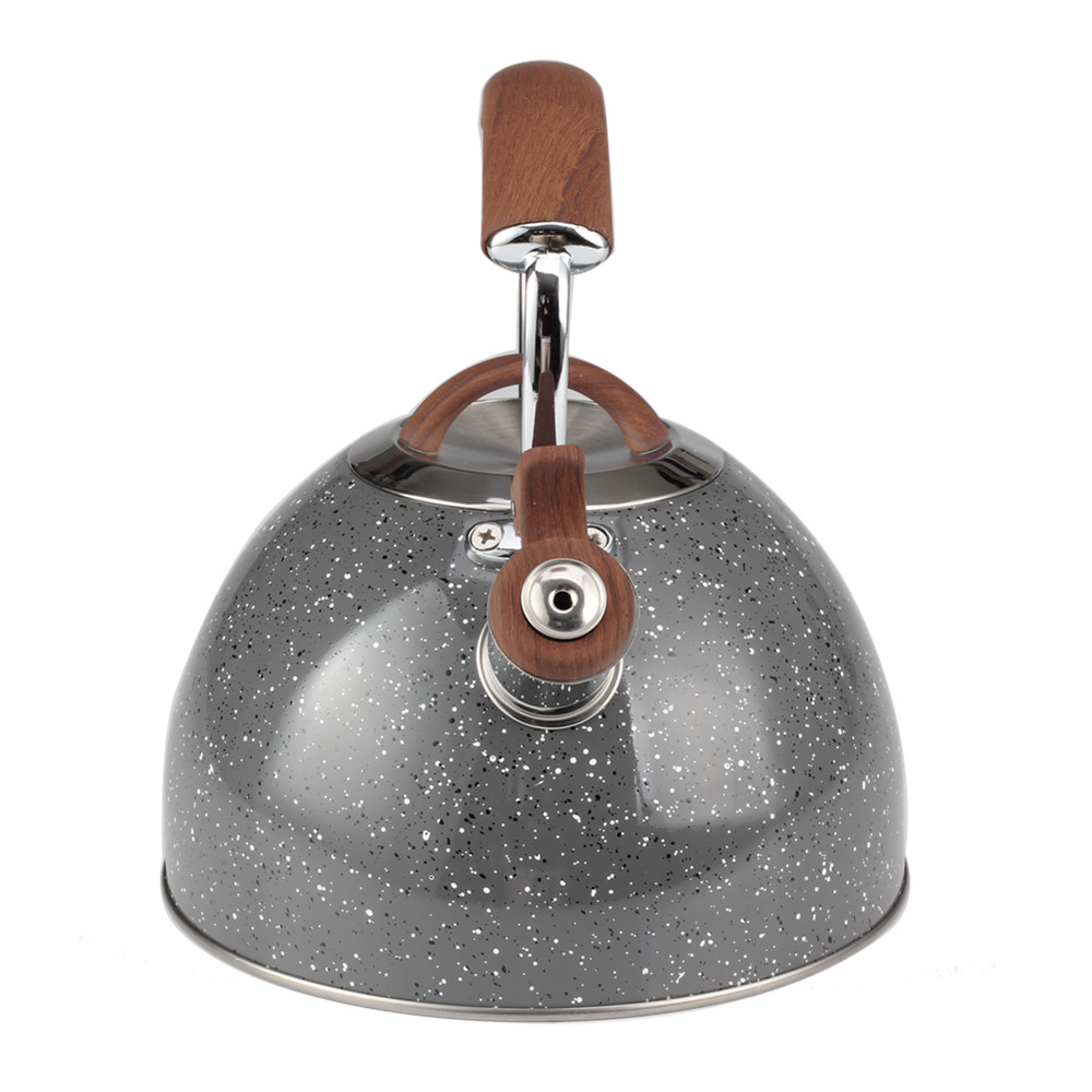 Whistling Tea Kettle With Wooden Handle — 2