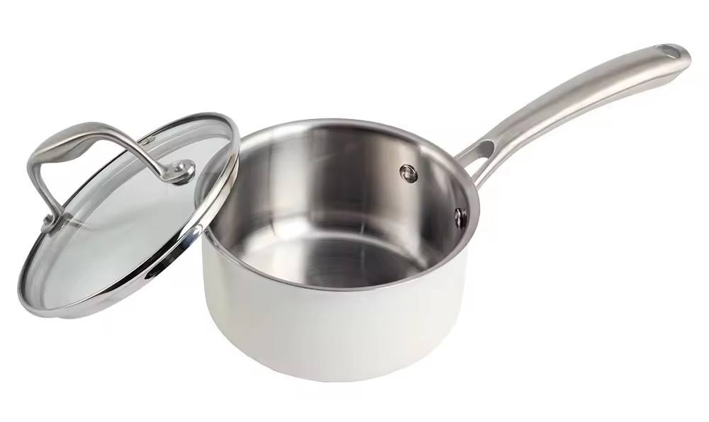 Stainless Steel Tri-ply Saucepan — 7