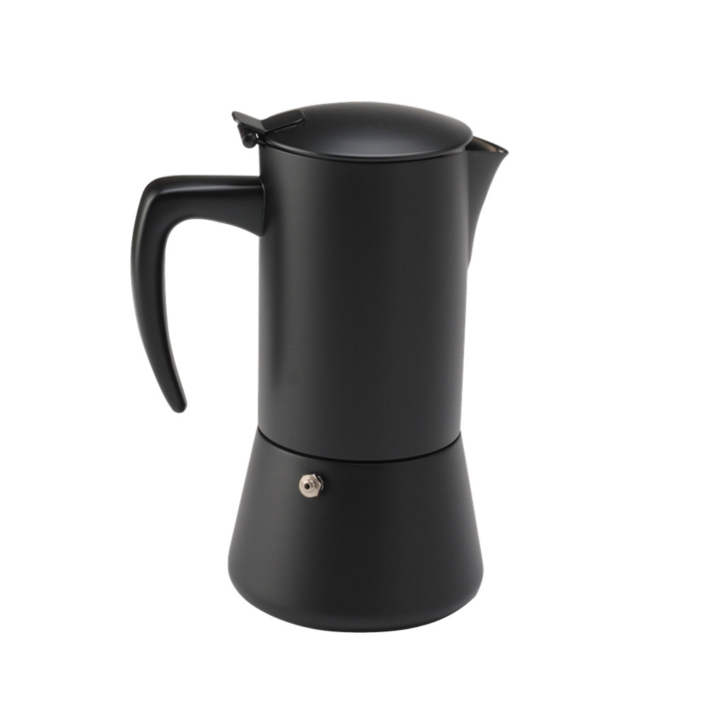 Stovetop Espresso Maker, Stainless Steel Italian Style Coffee Maker — 2