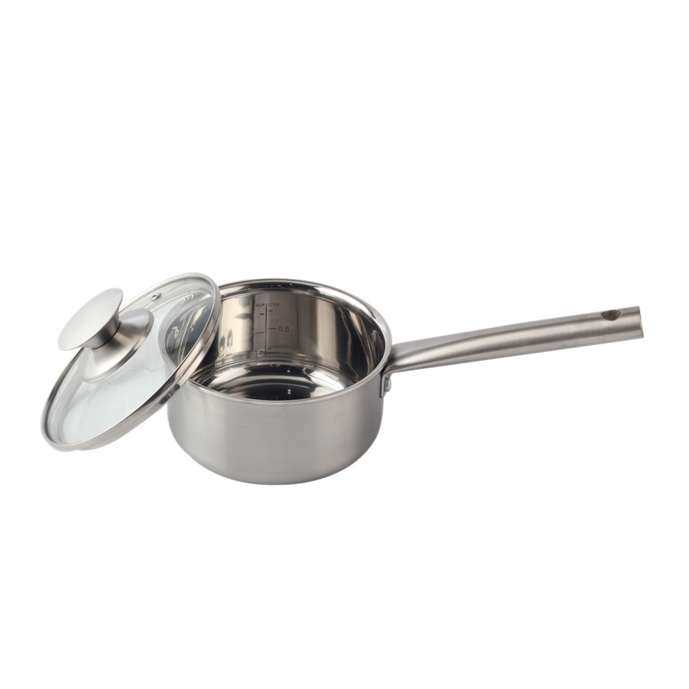 Tri-Ply Stainless Steel Sauce Pan — 6