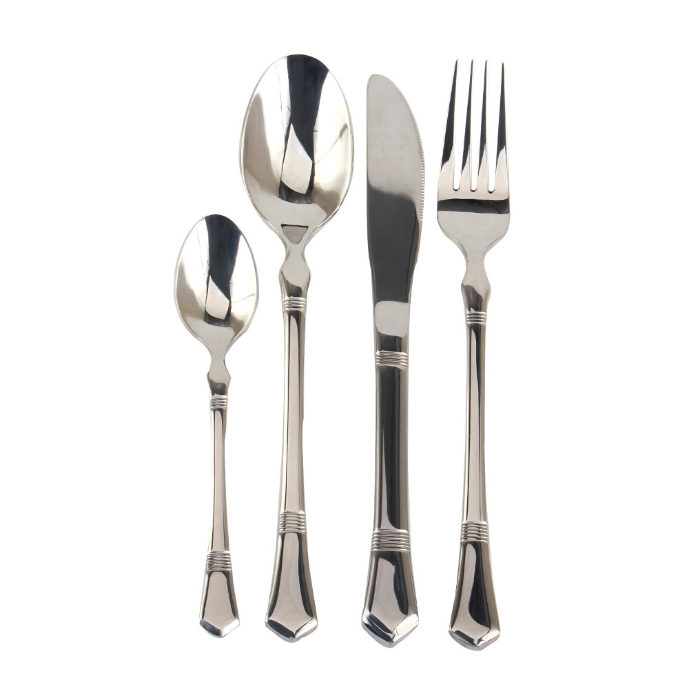 Stainless Steel Flatware Set — 9