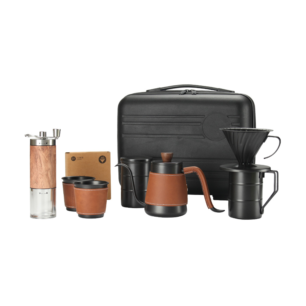 Premium Stainless Steel Coffee Brewing Kit With Filter Papers for Coffee Lovers & Home Brewing