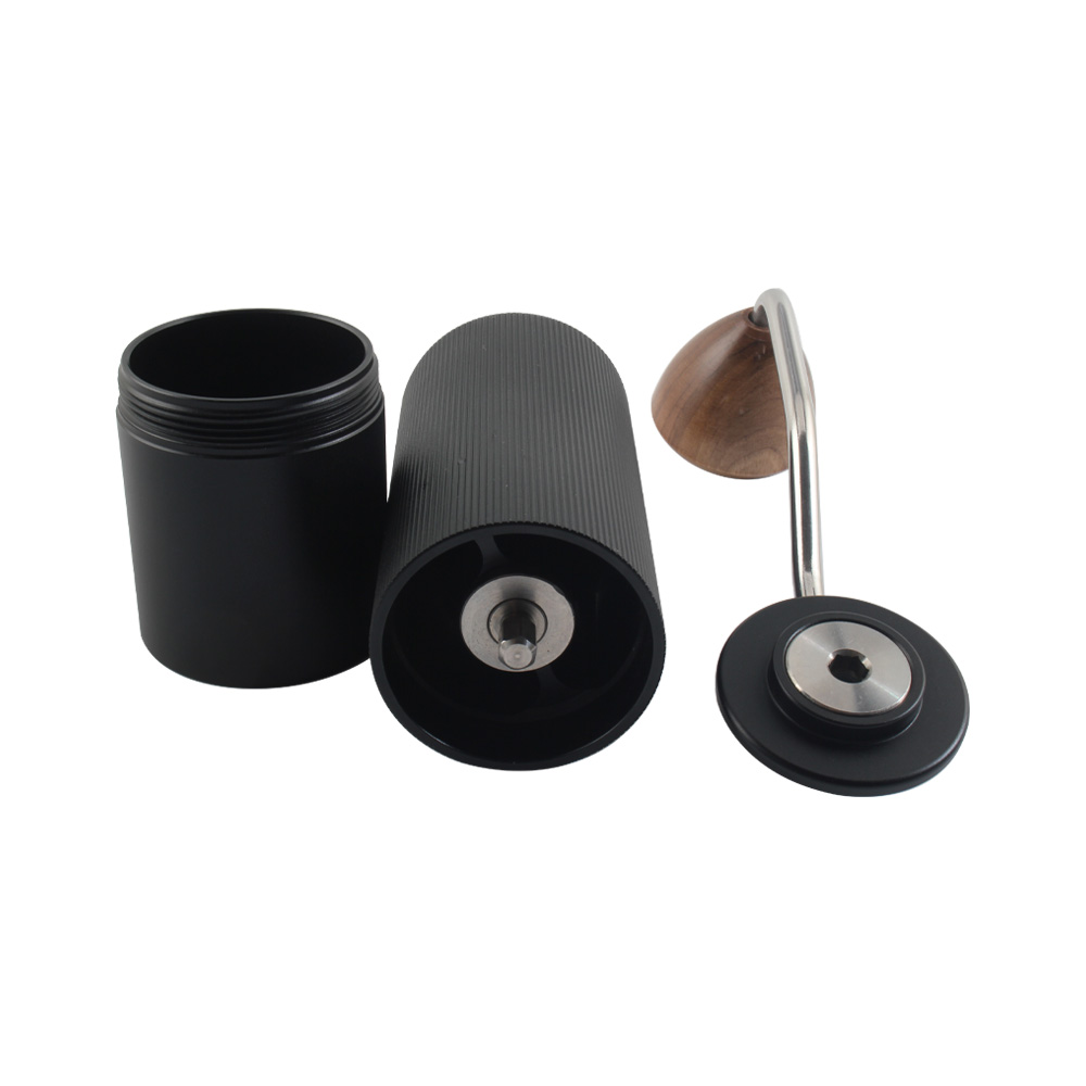Portable Burr Coffee Grinder With Ceramic Grinding Core for Camping, Travel, Espresso — 4