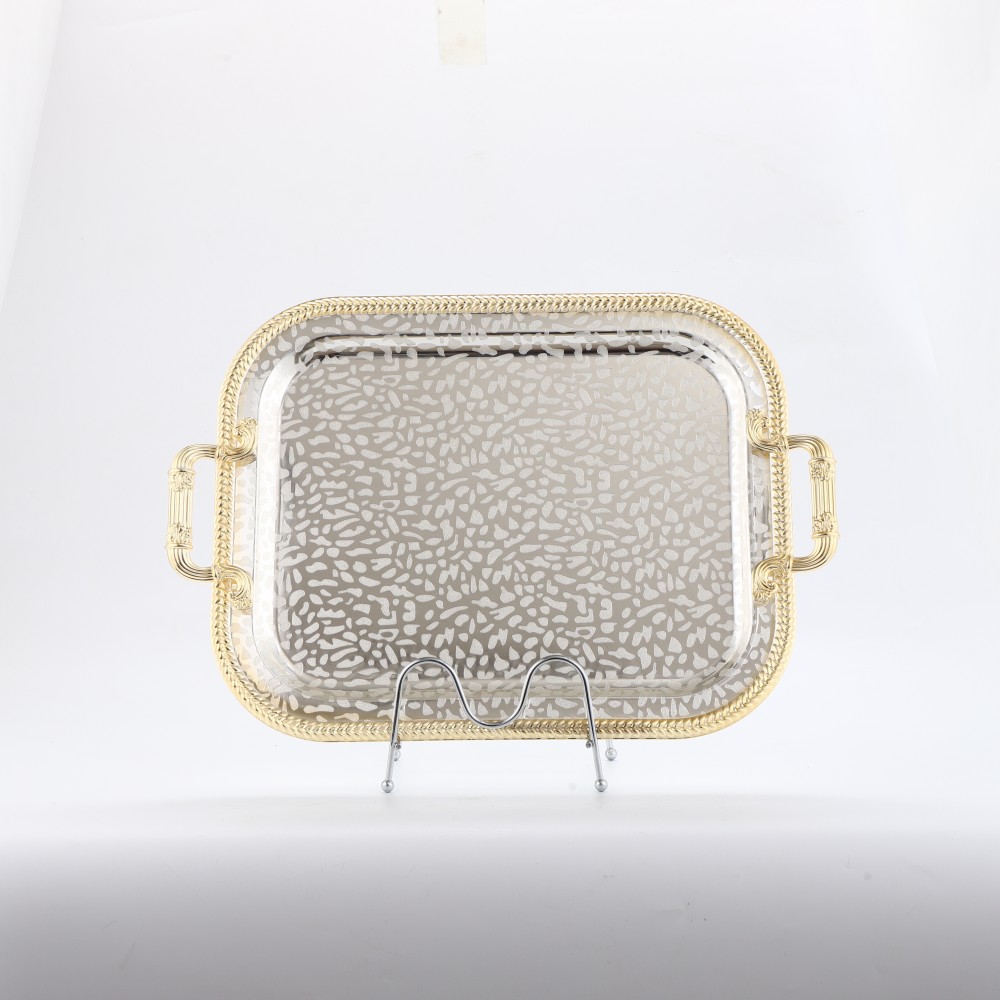 Coffee Tea Serving Rectangular Tray — 5