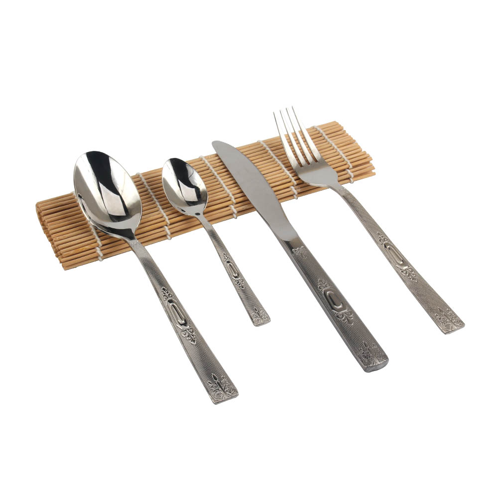 Stainless Steel Mirror Polished Cutlery Set Include Forks Spoons Knives, Mirror Polished Tableware Set — 10