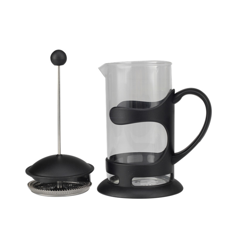 Glass/Stainless Steel Coffee Maker Coffee Press — 4