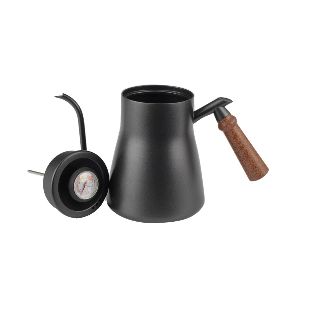 Gooseneck Tea Pot With Thermometer  Coffee Kettle — 6