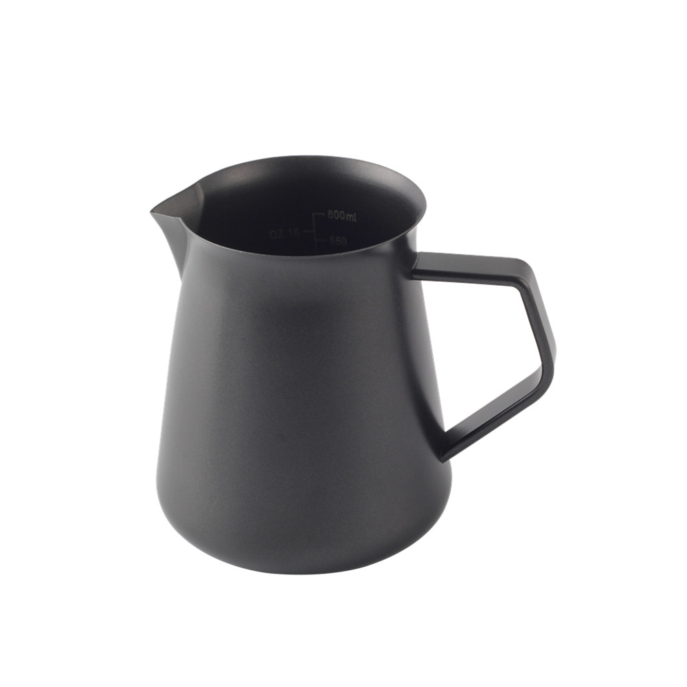 Stainless Steel Cappuccino Pitcher Pouring Jug — product information