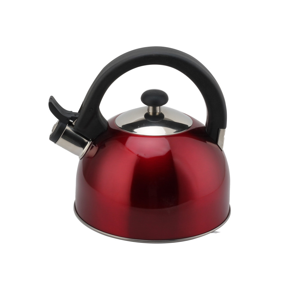 3L Whistling Kettle-Suitable for Induction And Gas-Red — 2