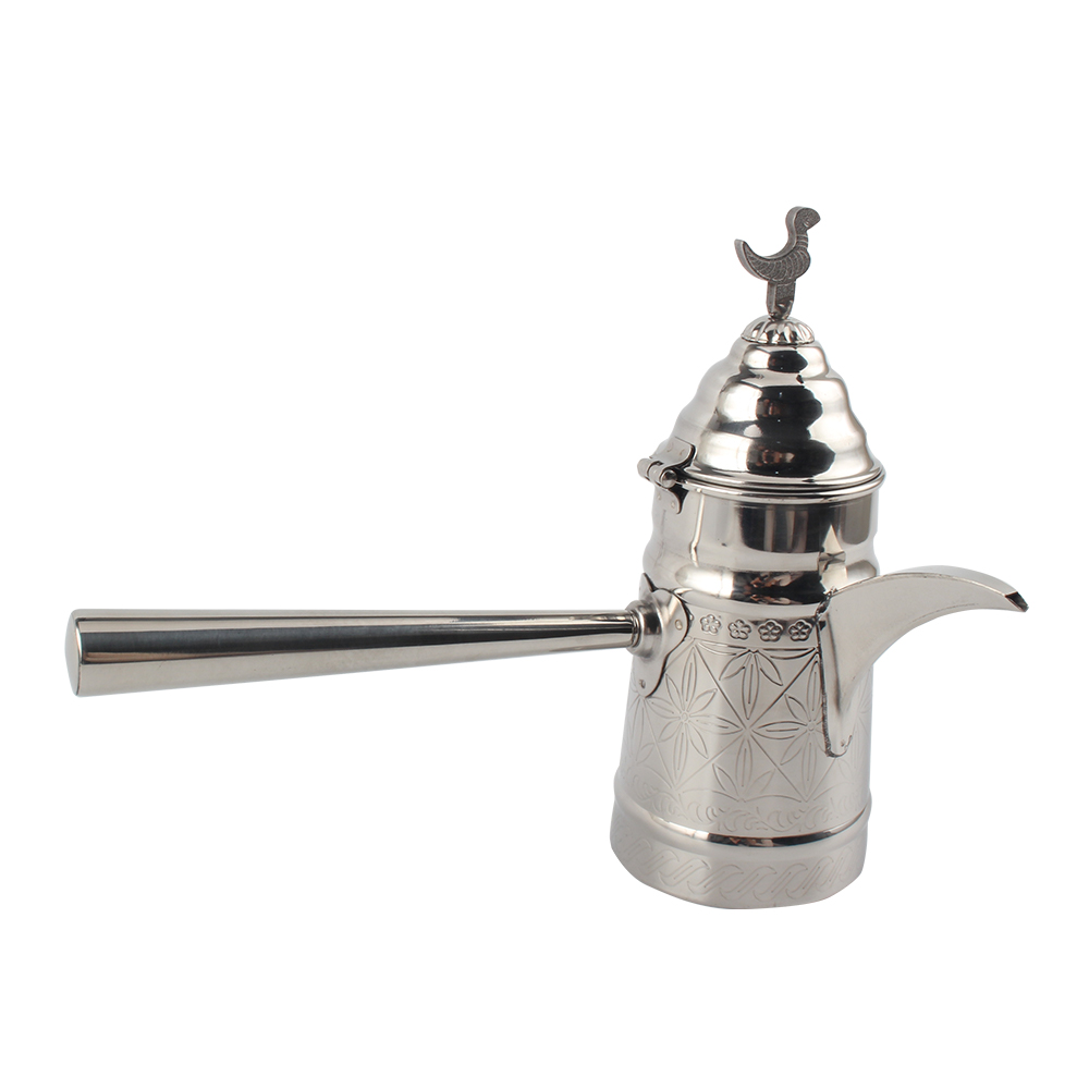 Middle Eastern Style Coffee Pot, Stainless Steel Coffee Kettle — 3