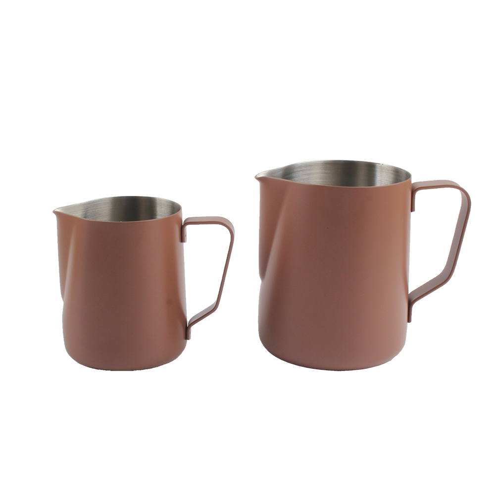 Barista Milk Steaming Jug, Espresso Steaming Pitcher Milk Frother Cup — 5