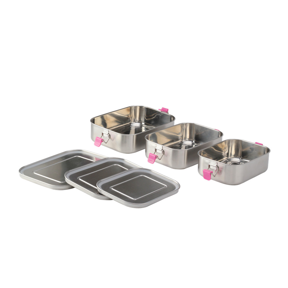 Stainless Steel Lunch Box — product information