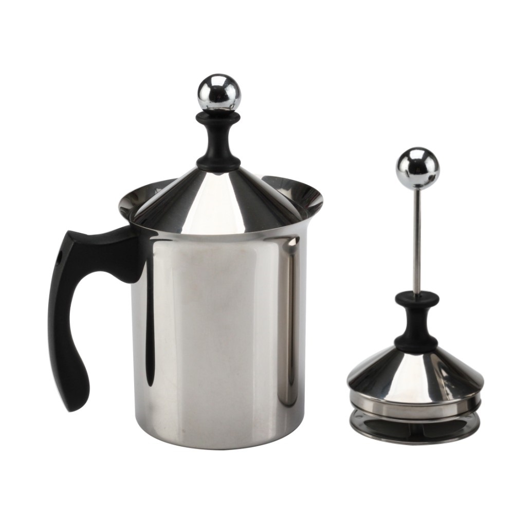 Stainless Steel Hand Held Frother for Coffee, Latte, Cappuccino — 5
