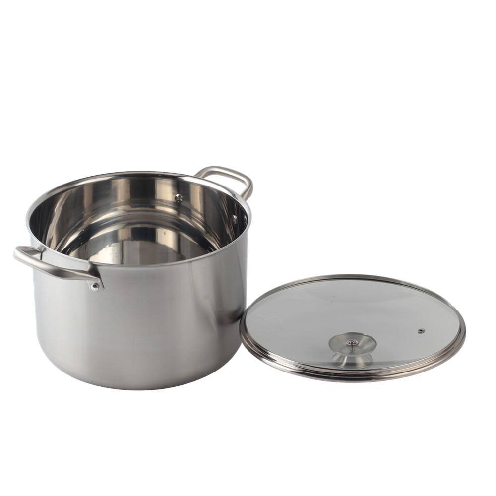 Triply Stainless Steel Stock Pot — 6