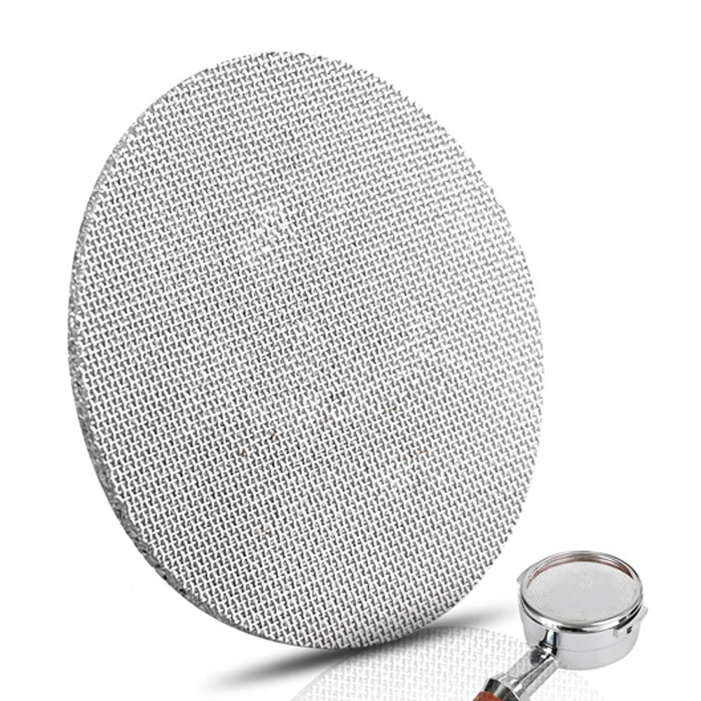 1.7mm Thickness 150μM Reusable Coffee Filter Bottom Mesh Filter for Espresso Holder — 4