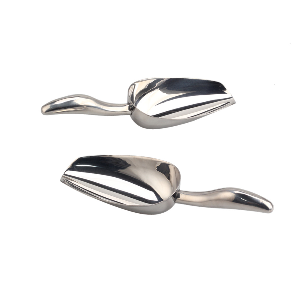 Metal Ice Scoop for Ice Maker, Ice Shovel — 4