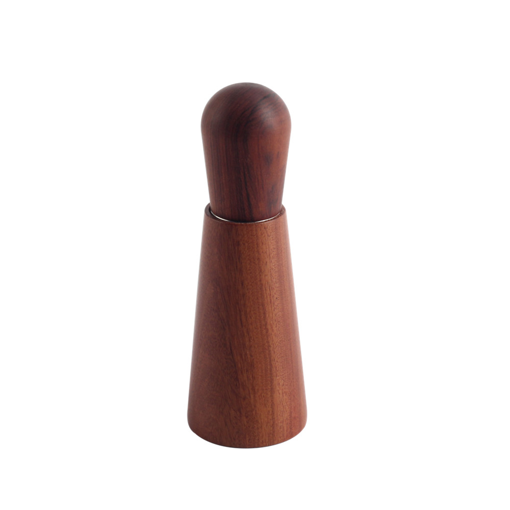 Espresso Distribution Tools, Nature Wood Handle With Stand — 2