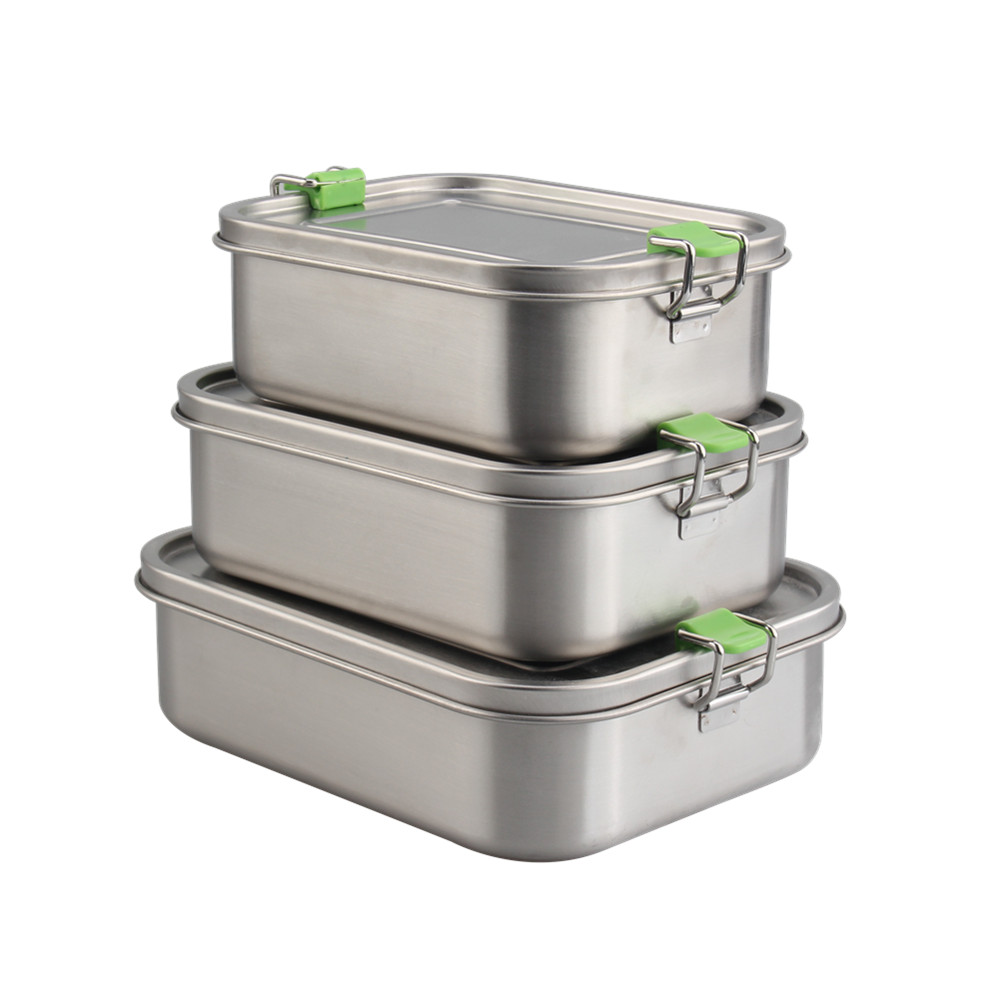 Stainless Steel Lunch Box — product information