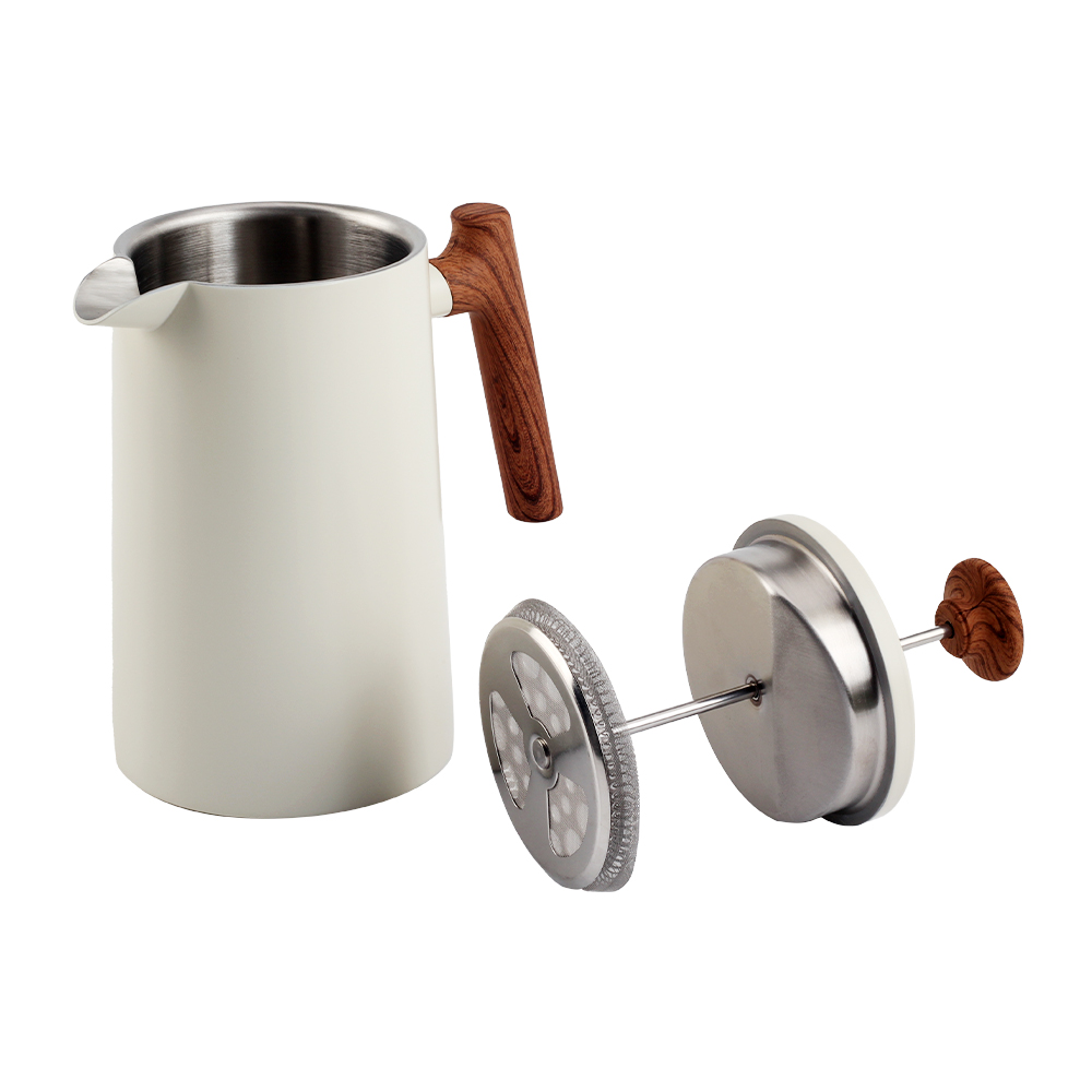 1000ml Stainless Steel Double Wall Coffee Maker — 7