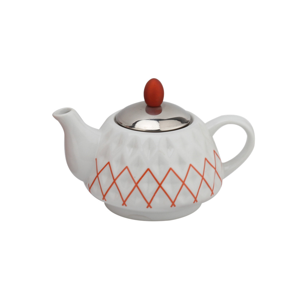 Impressive Whistling Kettle-Stainless Steel-Red — 2