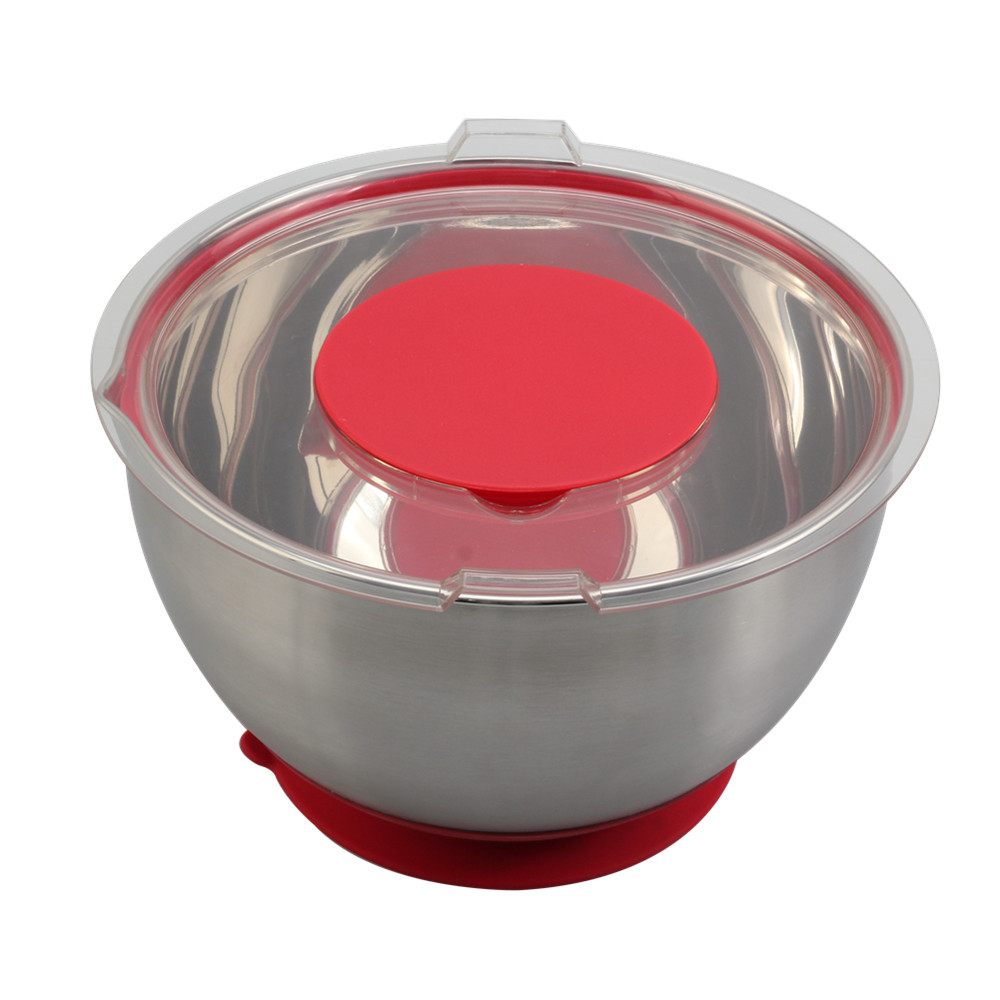 Suction Bottom Bowl, Mixing Bowl With 3pcs Graters — product information