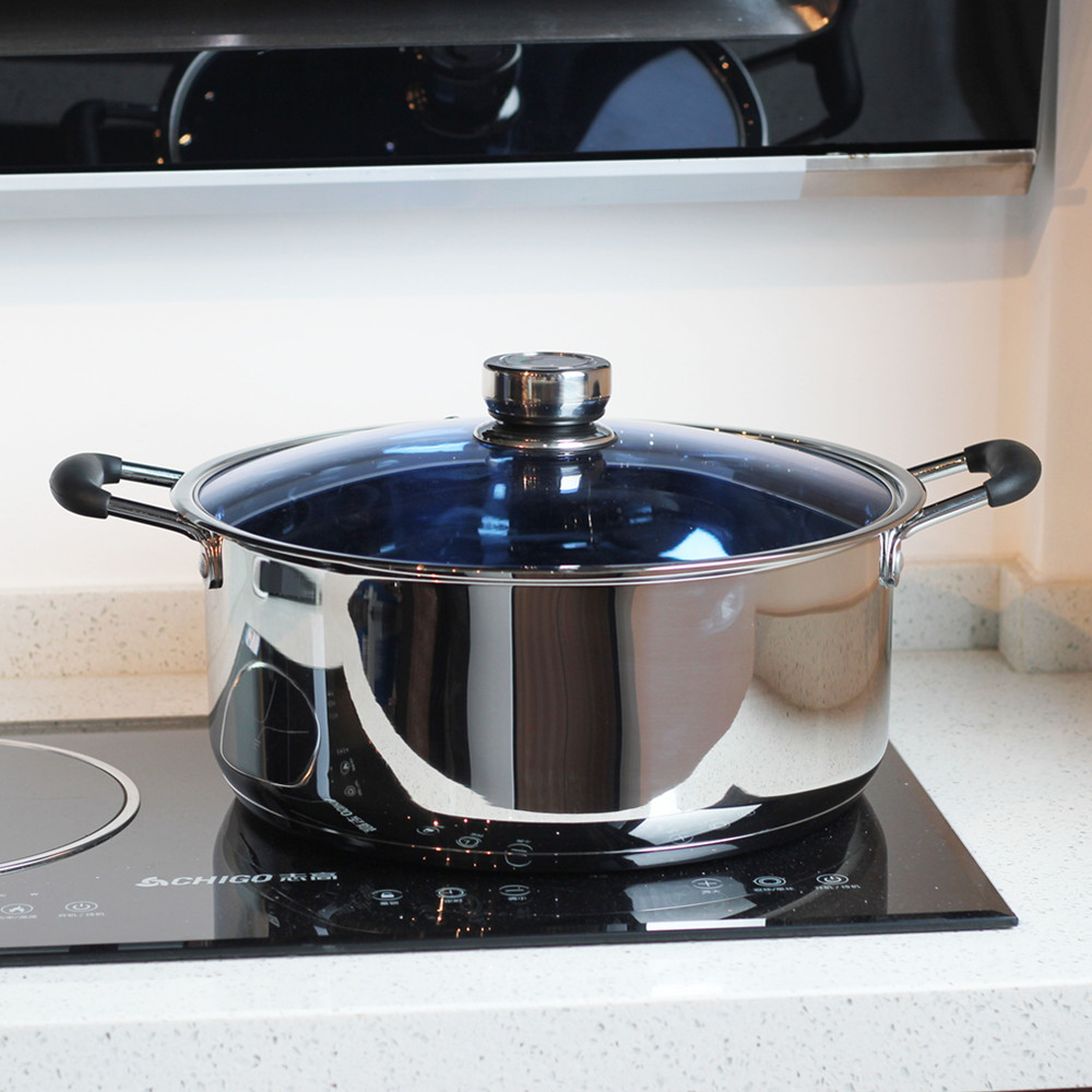 Stainless Steel Casserole Soup Pot — 5