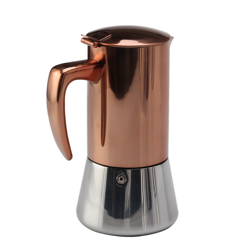Stainless Steel Italian Style Coffee Maker — 2