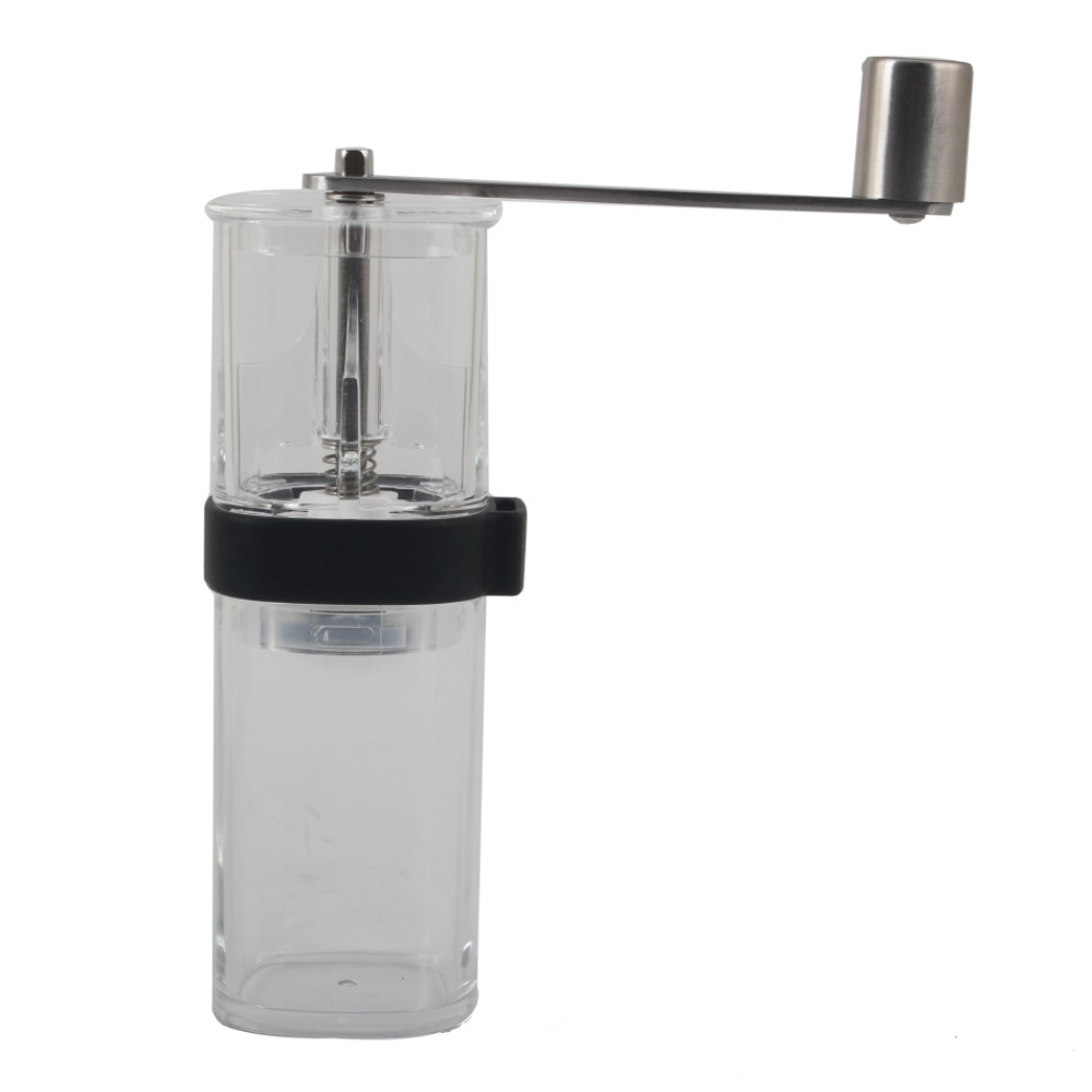 Plastic Clear Body Portable Coffee Grinder — 2
