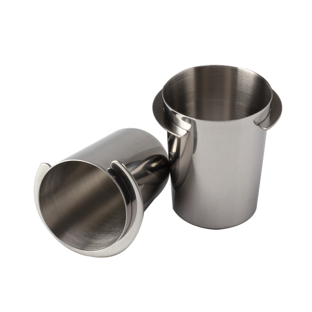 Stainless Steel Espresso Coffee Dosing Cup W/O Silicone — product information