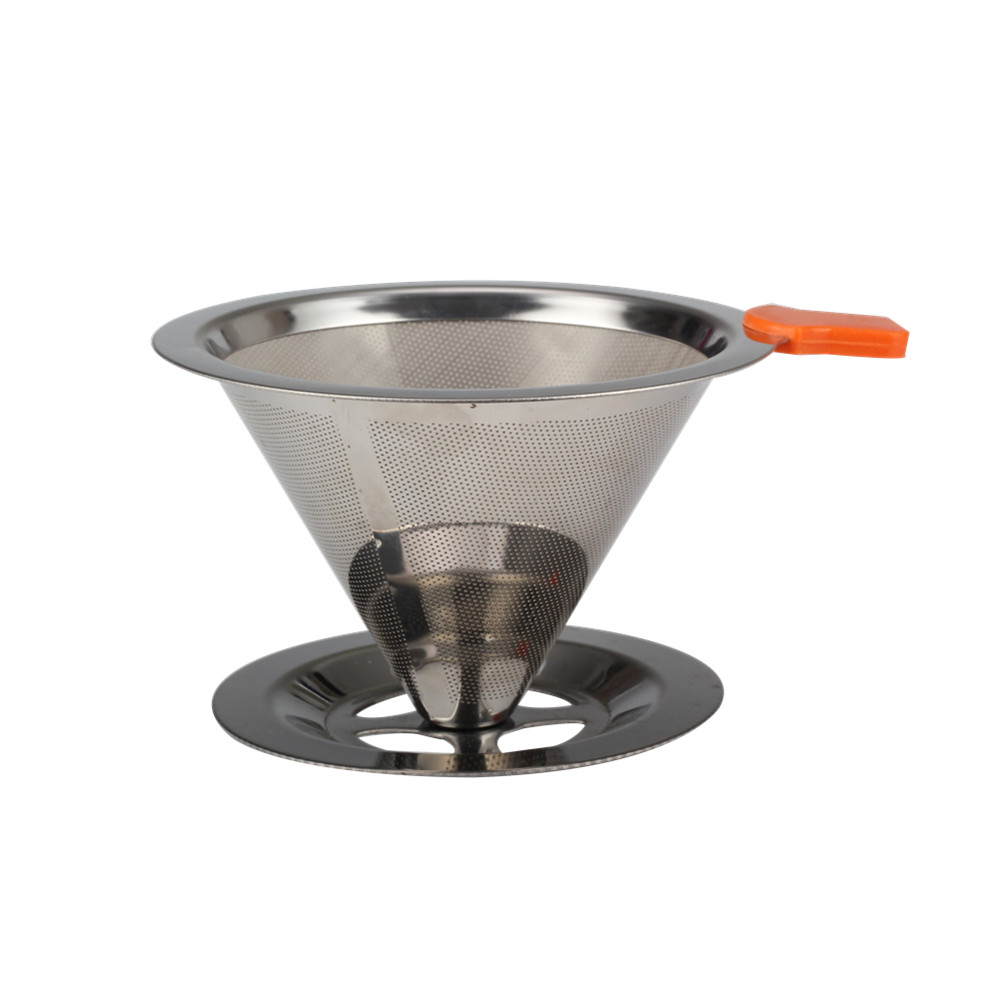 Slow Drip Paperless Coffee Filter, Pour Over Coffee Maker for 3-4 Cup Brew — product information