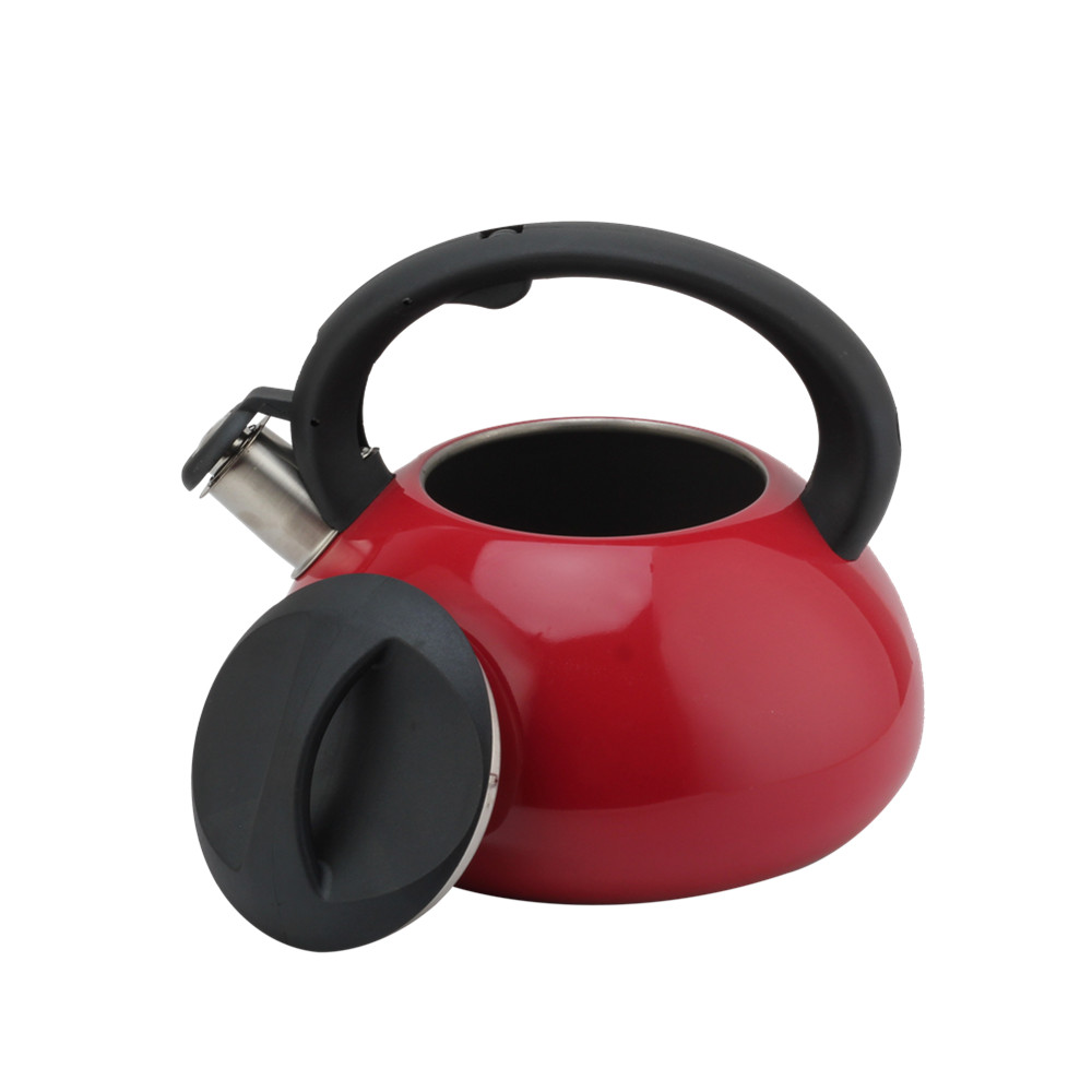 Induction Tea Kettle - Kettle for Induction And Gas Stoves-Red — 5