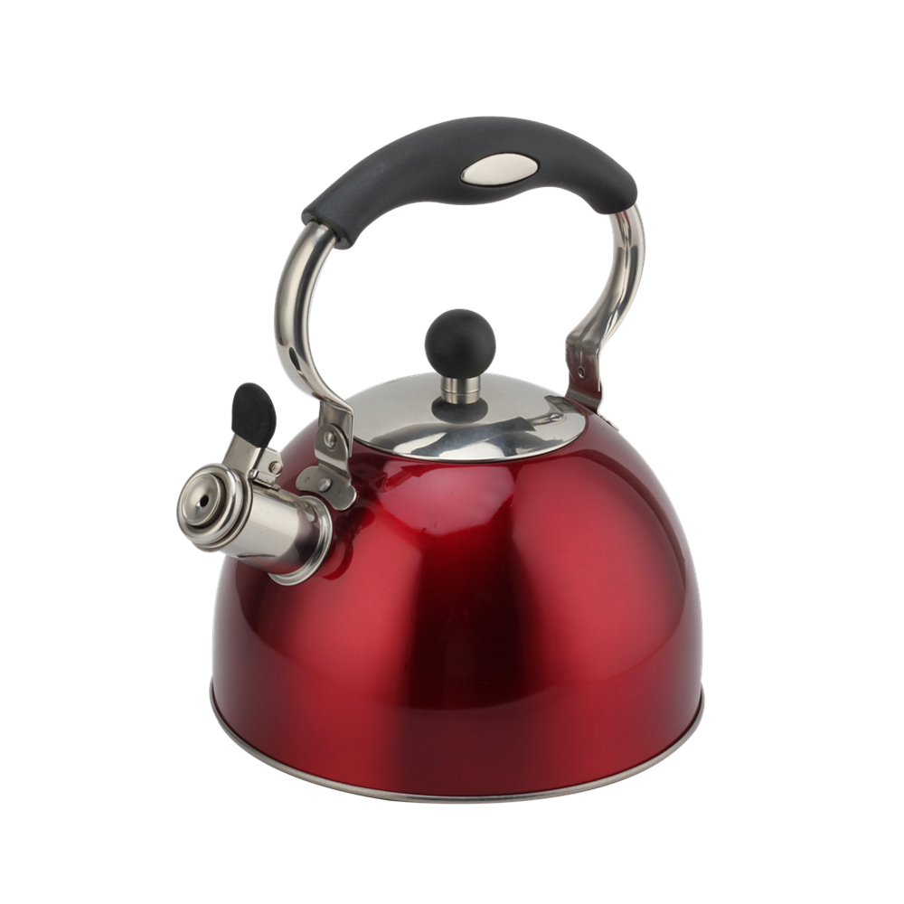 Classic Stainless Steel Whistling Kettle - Kitchen Camping Hiking Picnic — 4