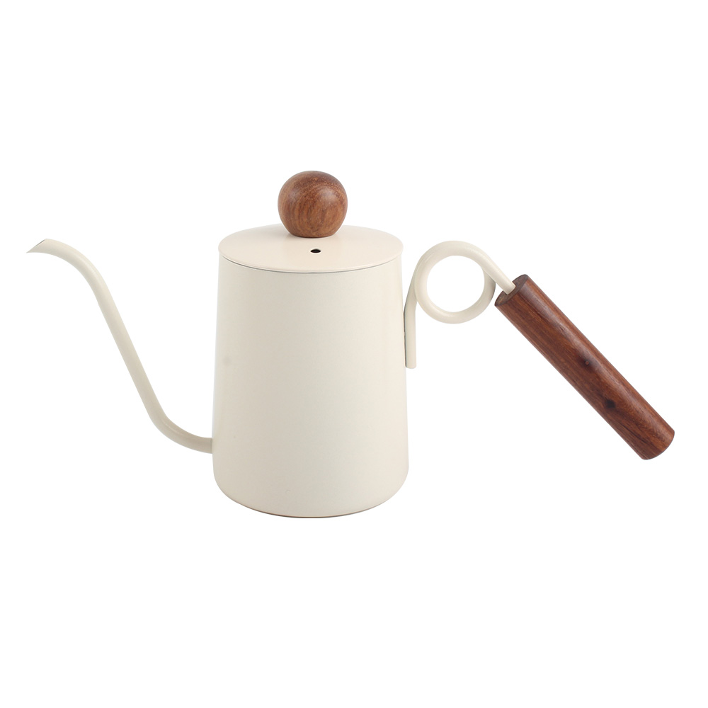 Elegant Stainless Steel Gooseneck Kettle - Ideal for Pour Over Brewing — 2