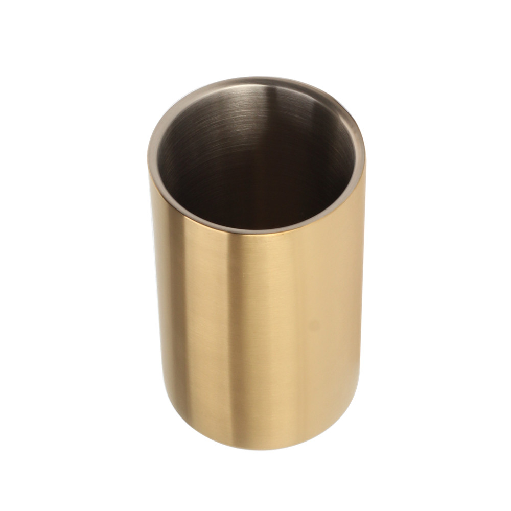 Gold Color, Ice Bucket, Stainless Steel Ice Bucket — 4